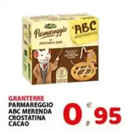 Premium Supermercati Granterre Parmareggio ABC Merenda Crostatina Cacao offerta