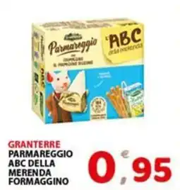 Premium Supermercati Parmareggio ABC della merenda formaggino offerta