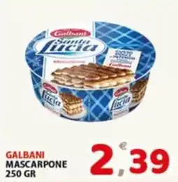 Premium Supermercati Galbani mascarpone offerta