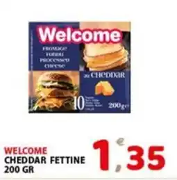 Premium Supermercati Welcome cheddar fettine offerta