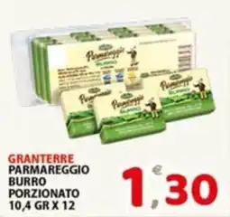 Premium Supermercati Granterre Parmareggio burro porzionato offerta