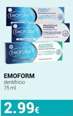 Tigotà Emoform dentifricio offerta