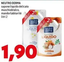 MEGA Neutro Derma Sapone Liquido offerta