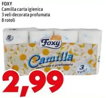 Foxy Camilla carta igienica
