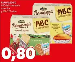 MEGA Parmareggio L'ABC della merenda offerta