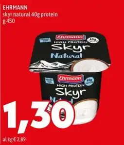 MEGA Ehrmann skyr natural offerta