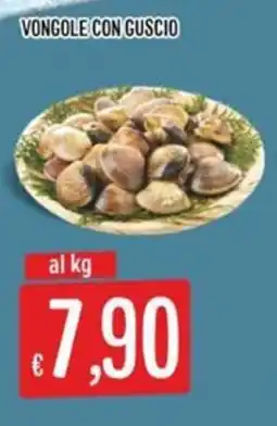 IperSisa Vongole con guscio offerta
