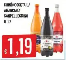 IperSisa Chinò/Cocktail/Aranciata Sanpellegrino offerta