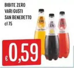IperSisa Bibite zero San Benedetto offerta