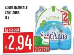 IperSisa Acqua naturale Sant'Anna offerta