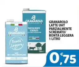 Mio Market Granarolo latte UHT parzialmente scremato offerta
