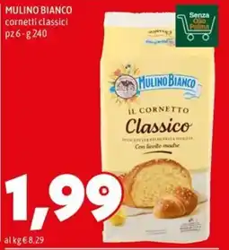 MEGA Mulino Bianco il cornetto classico offerta