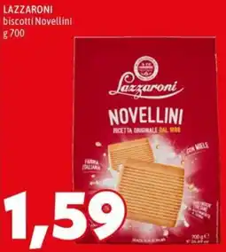 MEGA Lazzaroni biscotti Novellini offerta
