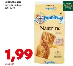 MEGA Mulino Bianco Nastrine offerta