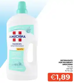 Mercatò Big Detergente per pavimenti Amuchina offerta