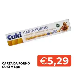 Mercatò Big Carta da forno Cuki offerta