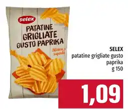 Emi Market Selex patatine grigliate gusto paprika offerta