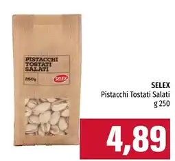Emi Market SELEX Pistacchi Tostati Salati offerta