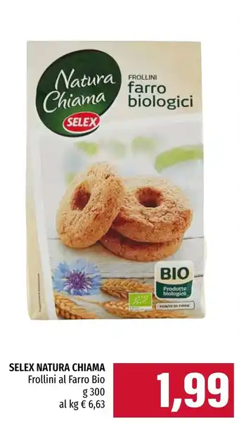 SELEX NATURA CHIAMA Frollini al Farro Bio