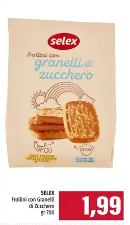Emi Market SELEX Frollini con Granelli di Zucchero offerta