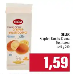 Emi Market SELEX Krapfen Farcito Crema Pasticcera offerta