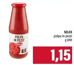 Emi Market Polpa in pezzi Selex offerta