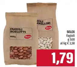 Emi Market Fagioli Borlotti Selex offerta