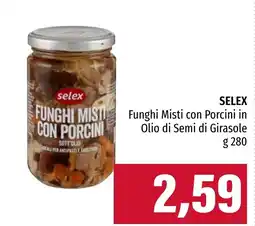 Emi Market SELEX Funghi Misti con Porcini offerta