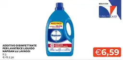 Mercatò Local Additivo disinfettante per lavatrice liquido Napisan offerta