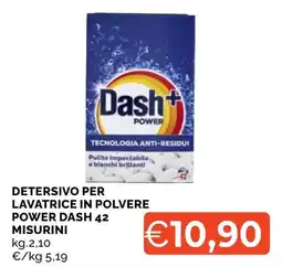 Mercatò Local Detersivo per lavatrice in polvere Power Dash 42 offerta