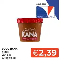Mercatò Local Sugo Rana offerta
