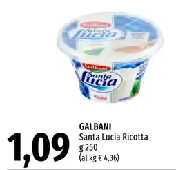 Emi Market Galbani Santa Lucia Ricotta offerta