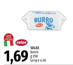Emi Market SELEX burro offerta