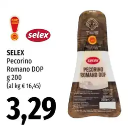 Emi Market Selex Pecorino Romano DOP offerta