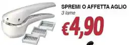 Bernava Spremi o affetta aglio offerta