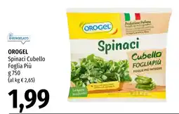 Emi Market Orogel Spinaci Cubello offerta