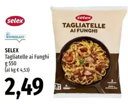 Emi Market Selex Tagliatelle ai Funghi offerta
