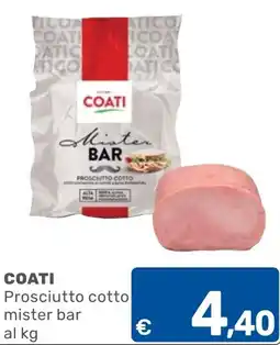 ARCA C+C cash and carry Coati Prosciutto cotto mister bar offerta