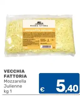 ARCA C+C cash and carry Vecchia Fattoria Mozzarella Julienne offerta