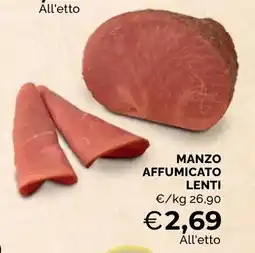 Mercatò Local Manzo affumicato Lenti offerta