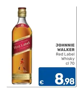 ARCA C+C cash and carry Johnnie Walker Red Label Whisky offerta