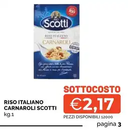 Mercatò Local Riso italiano Carnaroli Scotti offerta