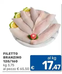 ARCA C+C cash and carry Filetto branzino offerta
