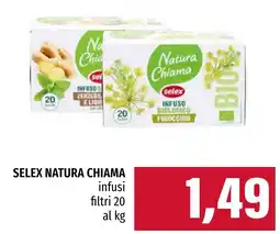 Emi Market Selex Natura Chiama infusi filtri offerta