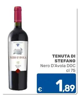 ARCA C+C cash and carry Tenuta di Stefano Nero D'Avola DOC offerta