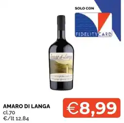 Mercatò Big Amaro di Langa offerta