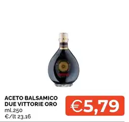 Mercatò Big Aceto Balsamico Due Vittorie Oro offerta