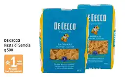 Emi Market De Cecco Pasta di Semola offerta