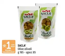 Emi Market Sacla' Olive olivoli offerta