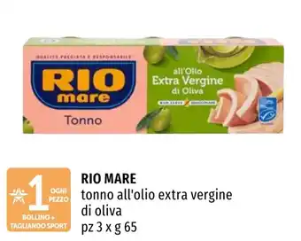 Rio Mare tonno all'olio extra vergine di oliva
